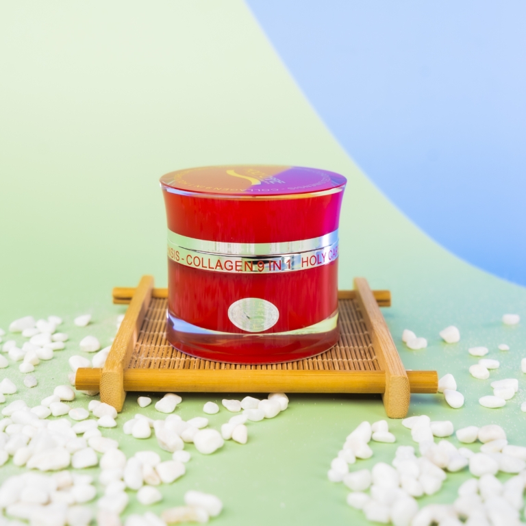 Qùa tặng: khăn cuộn tẩy trang Kem đông trùng hạ thảo nấm linh chi Holy Care 9 tác dụng