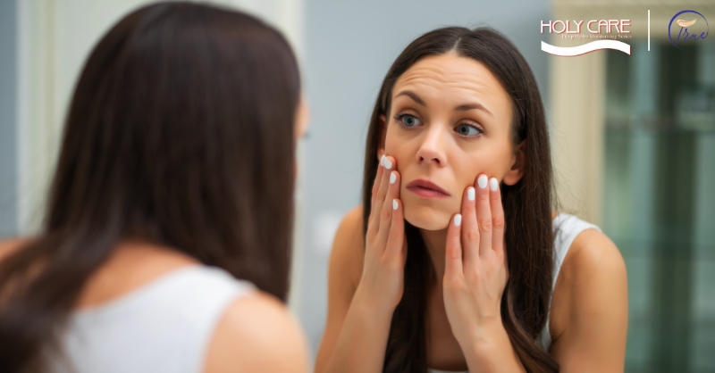 Bọng mắt buổi sáng