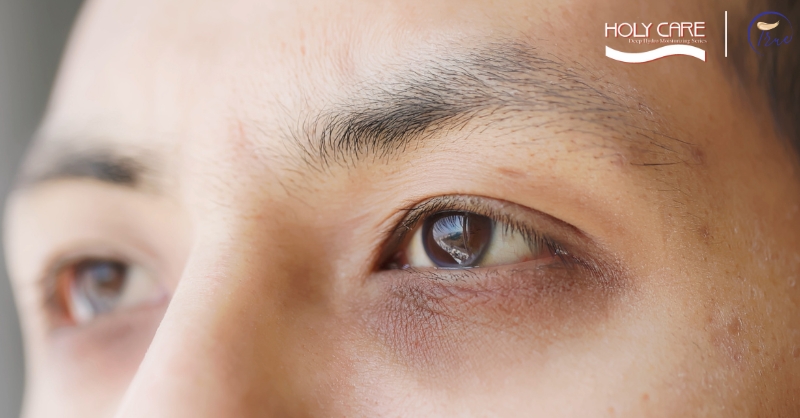 Thâm mắt đậm màu