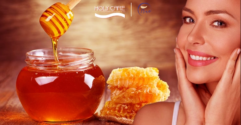 Dưỡng trắng da tự nhiên với mật ong