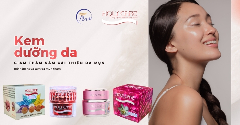 Giải pháp hỗ trợ cải thiện thâm mụn, nám sạm từ Holy Care
